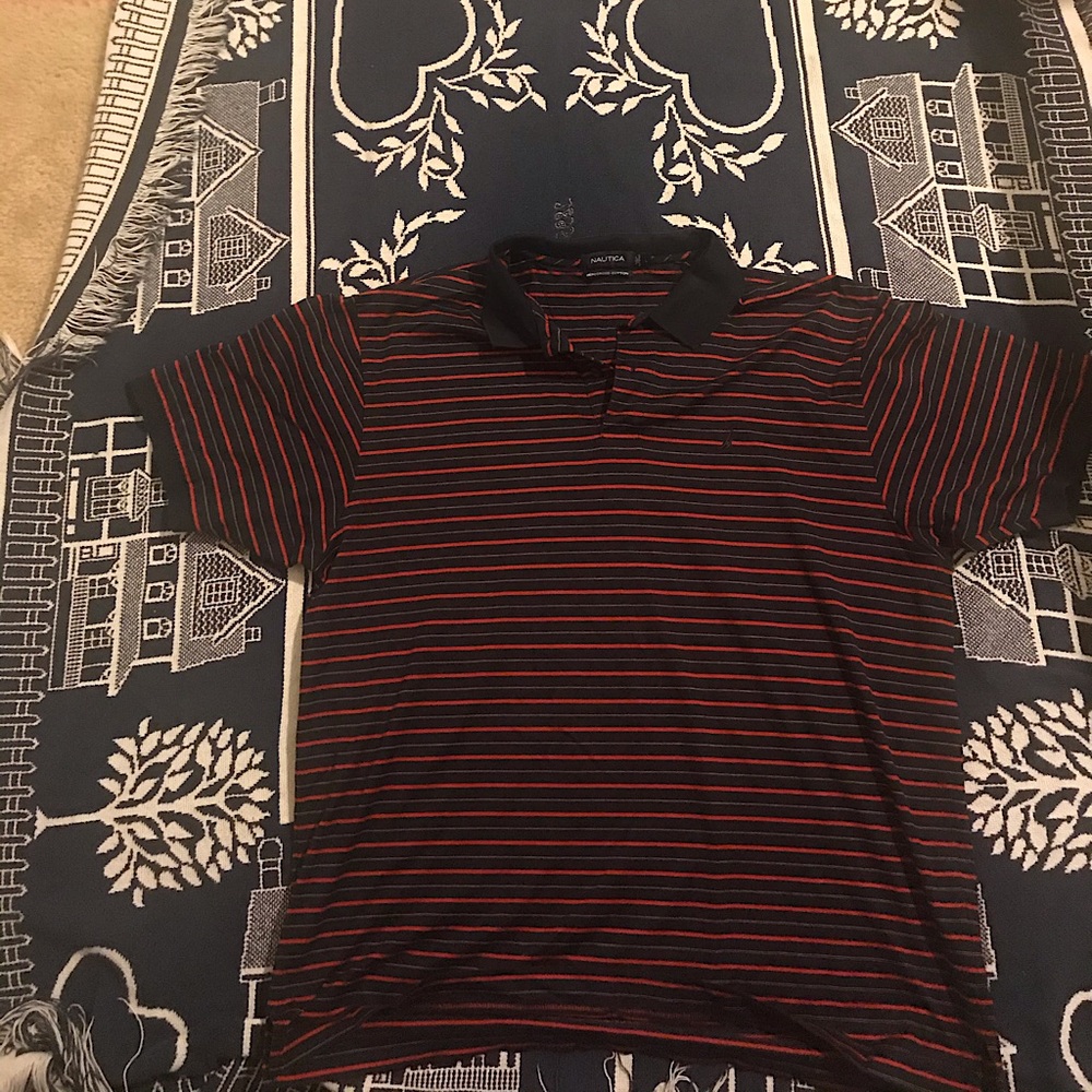 Nautica Polo Shirt Size Large
